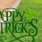 Glitzhome® 23.25" Metal Happy St. Patrick's Day Yard Stake